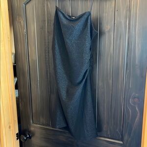 H&M Divided Short Stretchy Elegant Black Sleeveless Dress